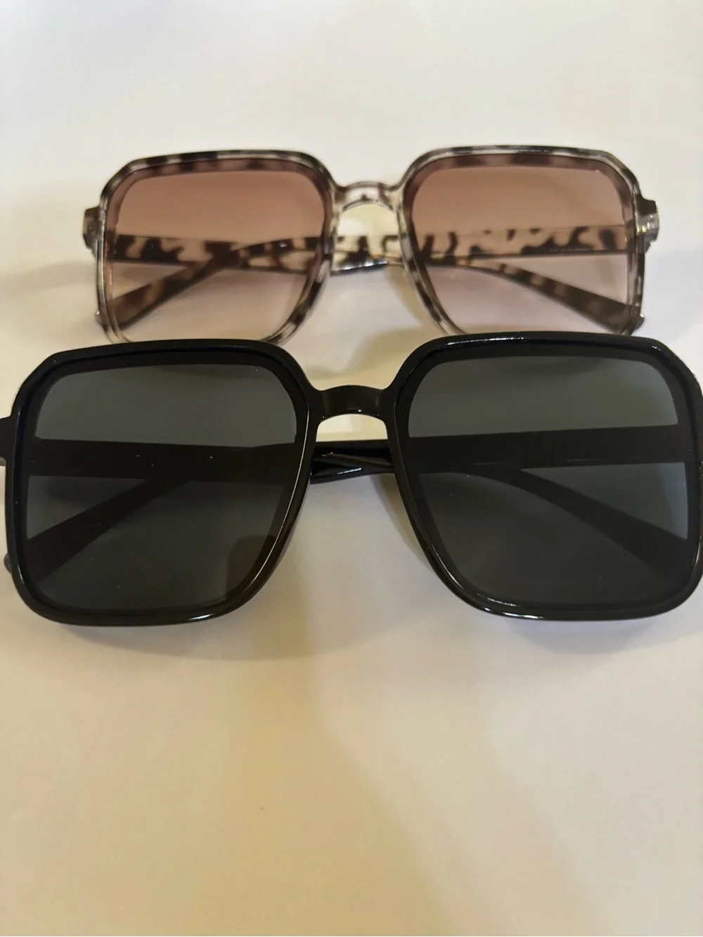 Women’s Square Fashion Sunglasses - Black